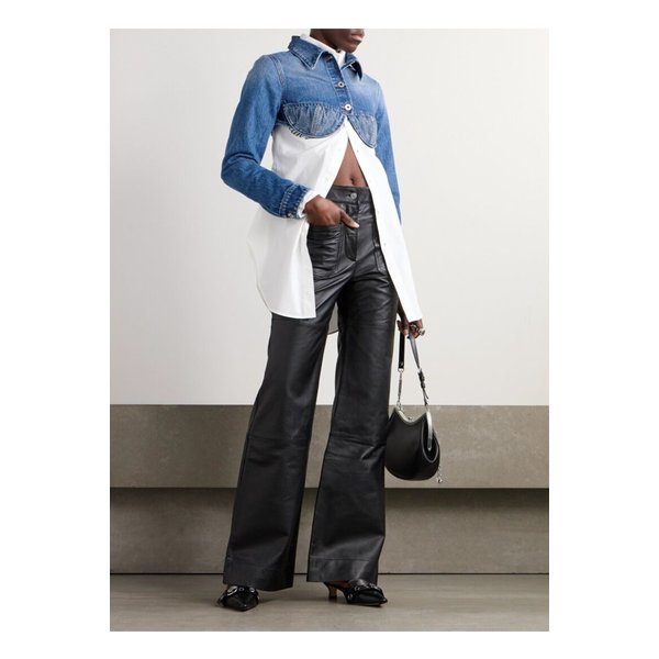 장폴고띠에 크롭 데님 재킷 1647597358182528