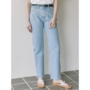 Harper Straight Denim Pants - Blue