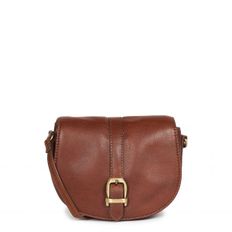 5195540 Barbour Laire Leather Saddle Bag