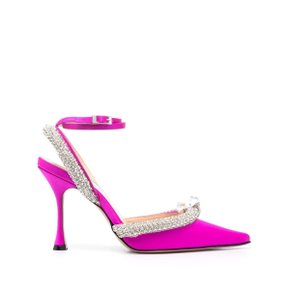 SS23 마흐앤마흐 Pumps MACHMACH With Heel Fuchsia Fuchsia R23-S0159SATINFUCHSIA