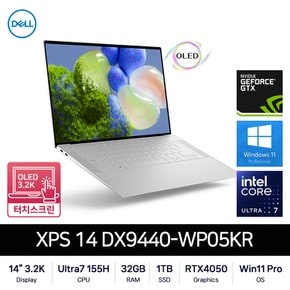 [공식]Dell XPS 14 DX9440-WP05KR (Ultra7 155H/OLED 3.2K/32GB/1TB/RTX4050/Win11 Pro)