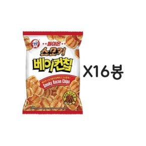 빙그레 스모키 베이컨칩 70g 16봉지