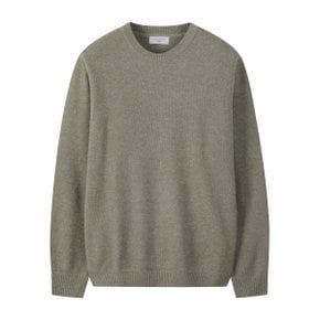 [Outlet] Grey Honeycomb Sweater_C9WAW24801GYX