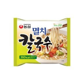 [무배] 농심 멸치칼국수(멀티) 98g x 40봉지