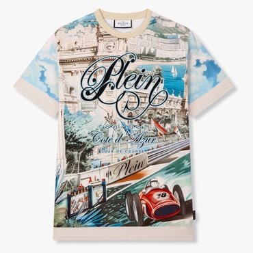 필립플레인 Plein Montecarlo 프린트 티셔츠  8615101114