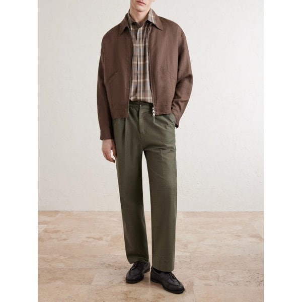 스탠 리넨 봄버 재킷 46376663163054925