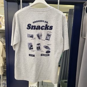 5부 스낵 그래픽 라운드티 24b0405