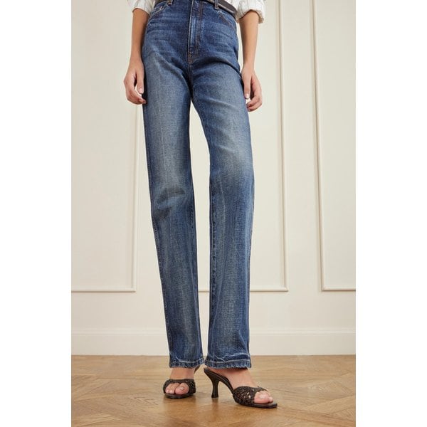 스타우드 브리짓트 우븐 가죽 뮬 46376663162986305