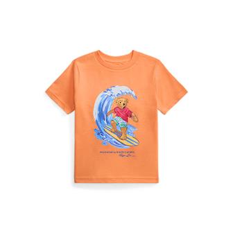 폴로 랄프 로렌 폴로 키즈 남아 2-7세 폴로 베어 코튼 저지 티(CWPOTSHB8021267600)