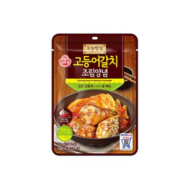 오뚜기 오늘밥상 고등어갈치 조림양념 120g x 20개[31879217]