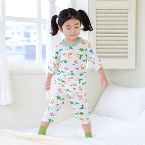 디노포레스트 공룡 아기옷 모달 7부 실내복 상하세트