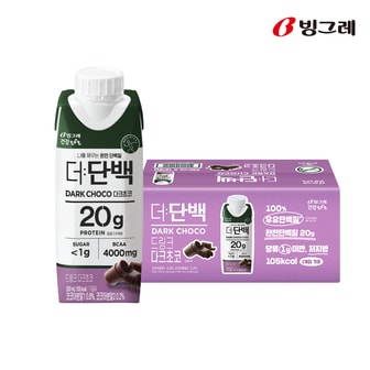  더단백 드링크 다크초코 250ml x 18개입