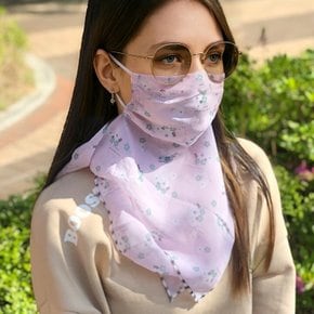 살랑이는 피칸데코스카프 겸스카프 1장.
