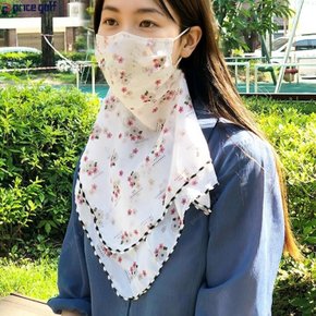 살랑이는 피칸데코스카프 겸스카프 1장.