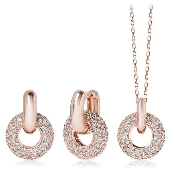14K G.F 에이블 귀걸이+목걸이SET  SET0126
