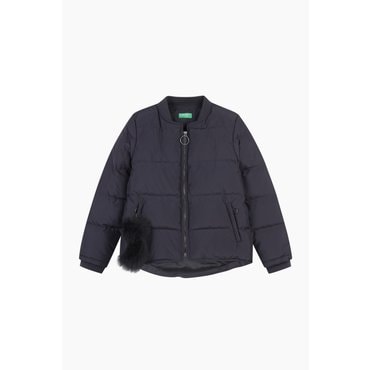 베네통 퍼 키링 덕다운 패딩(BAPDE4461)