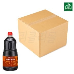 이엔푸드 오뎅 우동다시 1.8L 6개 대용량 업소용