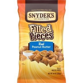 [해외직구] Snyders of Hanover 스나이더스하노버 프레첼 피스 피넛 버터 283g 2팩