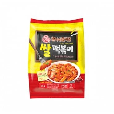 오뚜기 뚜기네분식집 쌀떡볶이 426g