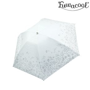 [푸와쿨] 샤이니 플라워 3단 우양산 화이트 (PF-1E3P519WH)