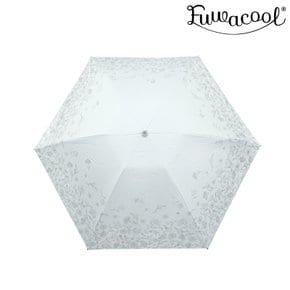 [푸와쿨] 샤이니 플라워 3단 우양산 화이트 (PF-1E3P519WH)