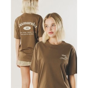 mars planet cool cotton T-shirt _Brown