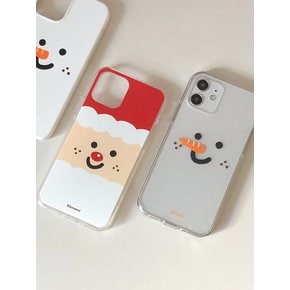 Santa Snowman case  (Jelly/Jell hard)