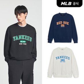 [코리아공식] [MLB] 바시티 오버핏 맨투맨 (3 COLOR)