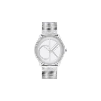 Calvin Klein 독일 캘빈클라인 손목시계 Calvin Klein 25200032 남녀공용 아날로그 쿼츠워치 with Silver 스테