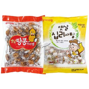 아리랑 옛날땅콩카라멜/ 2개+십리사탕(소)/ 2개 총4개