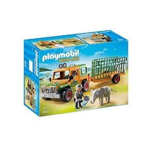 독일 플레이모빌 자동차 소방차 PLAYMOBIL 6937 Rangers Truck with Elephant 1435638