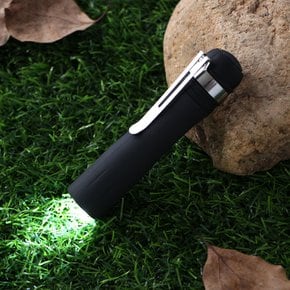 캠핑 LED 클립형 손전등(블랙) 휴대용 후레쉬