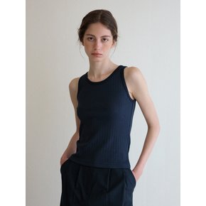 Basic Sleeveless-navy