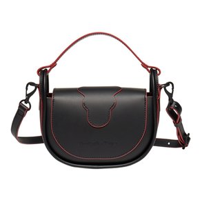 오니츠카타이거 로고 스몰 숄더백 핸드백 가방 블랙 3183B254.001