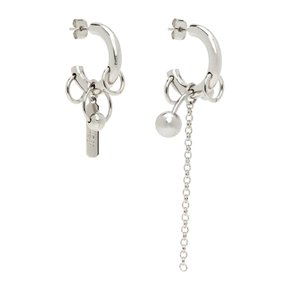 저스틴 클렌퀏 에비 이어링 EVIE EARRINGS PALLADIUM