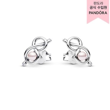 판도라 [백화점 보증서 제공] 인피니티 노트 스터드 이어링 293761C01