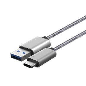 USB 3.1 C to USB 3.0 HQ 고급형 메탈실버 케이블 2M