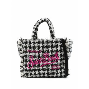 여성 ToteBags 미니 Vanity 클래식 토트 백 VAMI005 01484G 트위드 PDP 0010 EMB