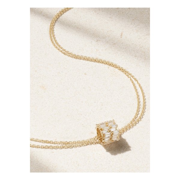 수잔 케일런 18k 골드 다이아몬드 네크리스 1647597335521493