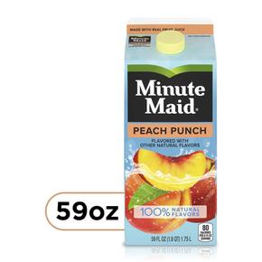 [해외직구] Minute Maid 미닛메이드 프리미엄 복숭아 과일 주스 1.75L 2팩