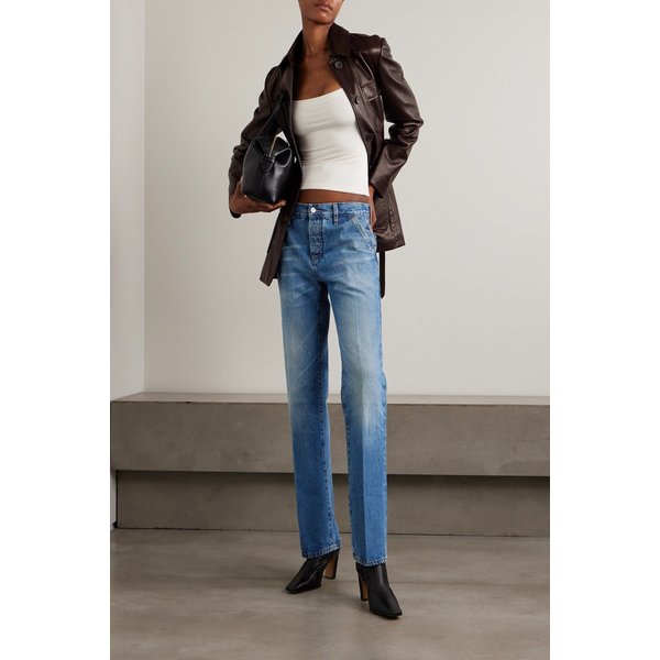 더 드롭 미드라이즈 와이드 진 46376663163048590