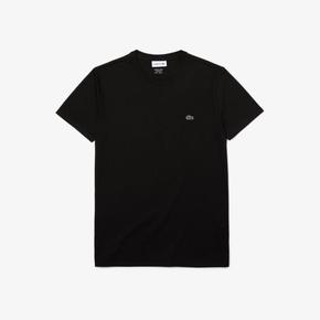 26SS 라코스테 피마 코튼 저지 크루넥 티셔츠 TH67093LA MARRON DOM