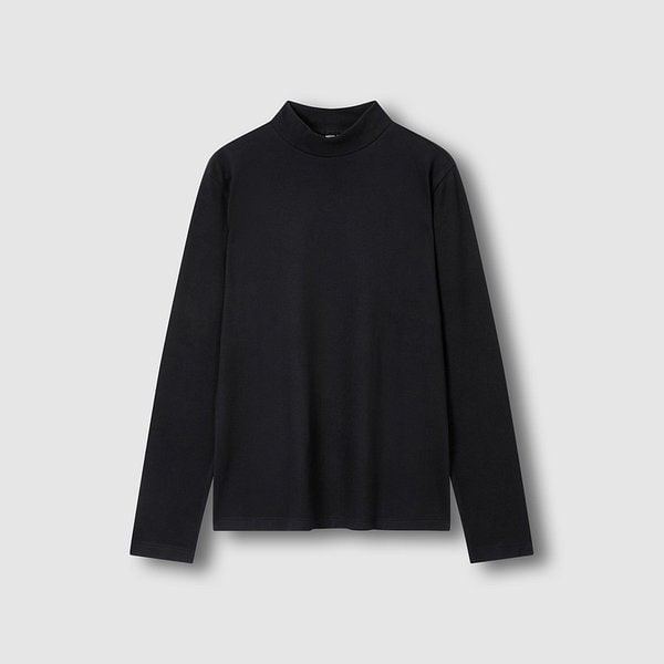 여 기모 터틀넥 티셔츠 J115401024099