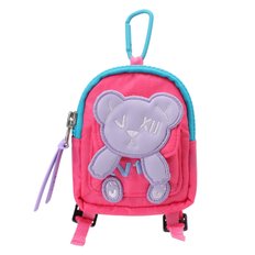 [V12] TEDDY SMALL BACKPACK KEYRING POUCH_V31C5AC663_PK