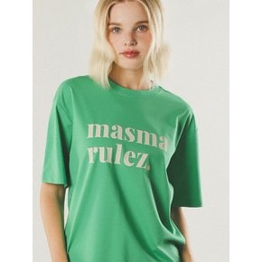 MSMRZ cool cotton T-shirt_Green/Yellow