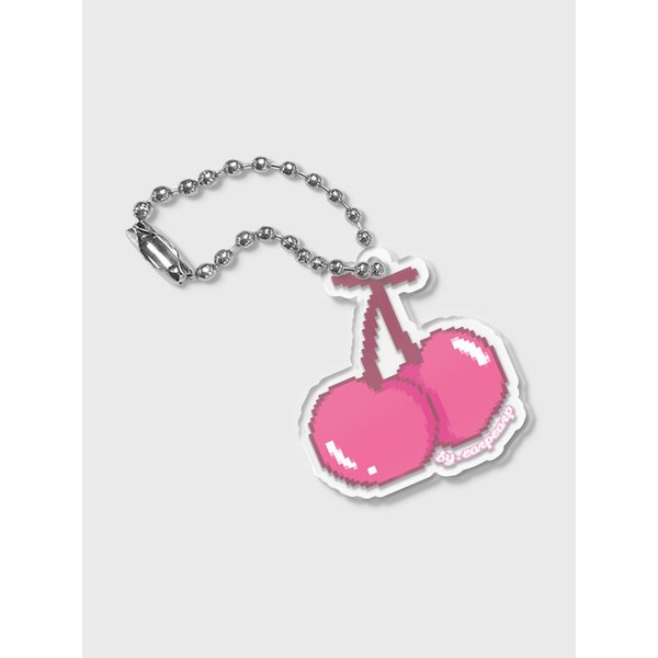 픽셀 체리(키링)