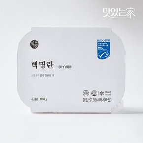 덕화명란 장석준명란 고추가루없이 깔끔한 백명란젓 100g 2팩