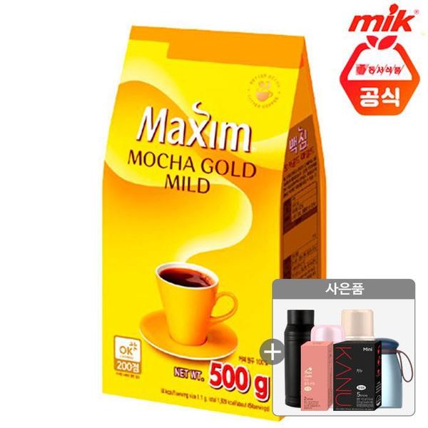 맥심 모카골드 리필 500g+사은품랜덤(id당1개)(1)