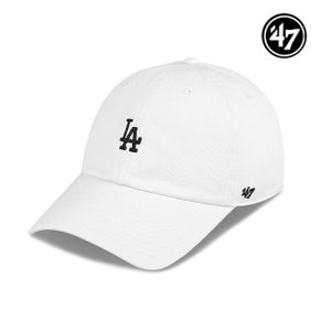 47브랜드 LA 다저스 스몰 로고 MLB 엠엘비 볼캡 야구모자 B-BSRNR12GWS-WHB