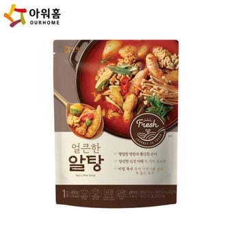  아워홈 아워홈얼큰한 알탕 400g x6개.